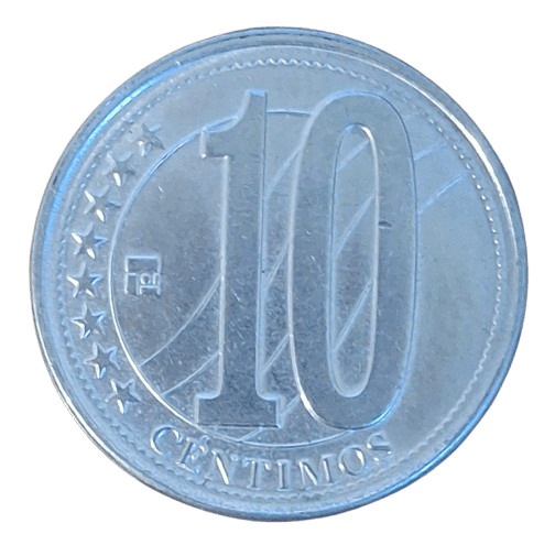 Venezuela 10 Centavos 2009 - Munten Punt