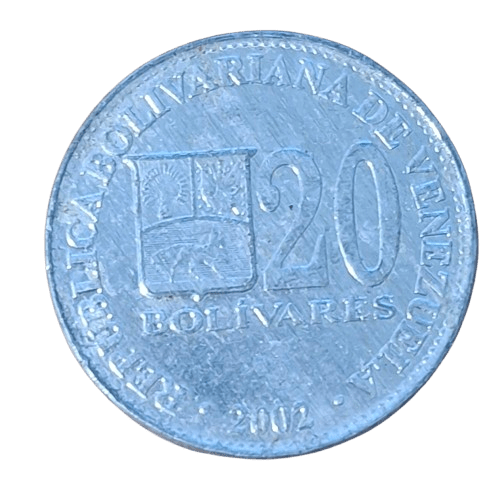 Venezuela 20 Bolivares 2002 - Munten Punt