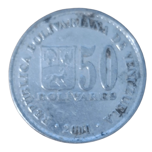 Venezuela 50 Bolivares 2000 - Munten Punt