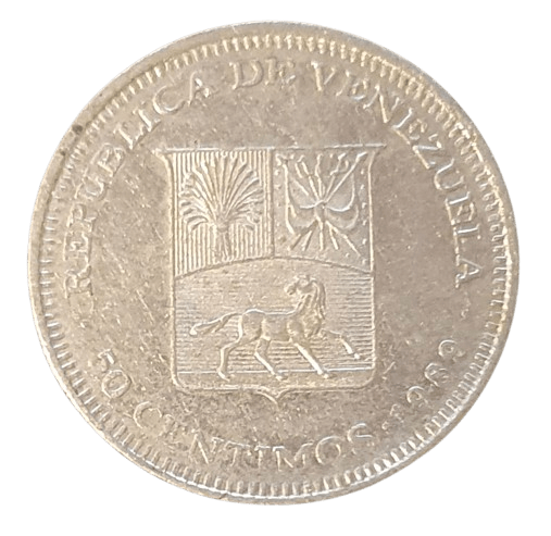 Venezuela 50 Centimos 1989 - Munten Punt